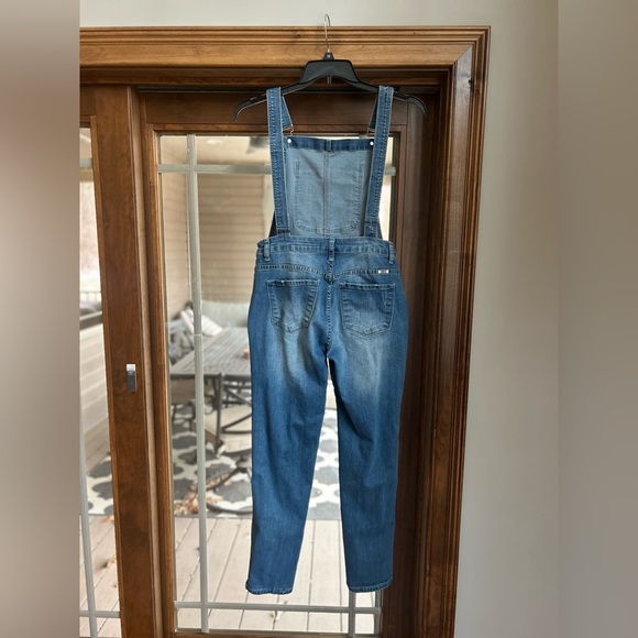 KanCan Light Blue Denim Overalls - Picture 2 of 5